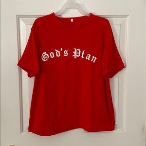 God’s Plan Rolled Up Sleeve